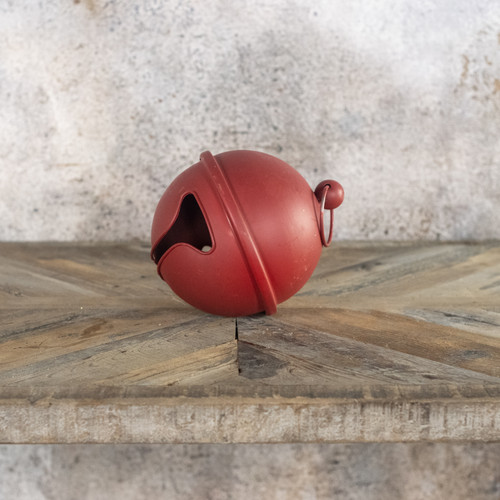6.75" RED SLEIGH BELL