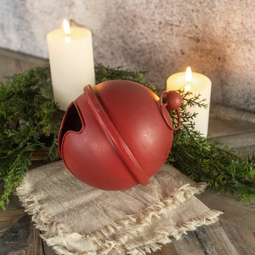 6.75" RED SLEIGH BELL