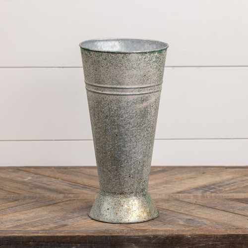 13.5" TALL GALVANIZED BUCKET