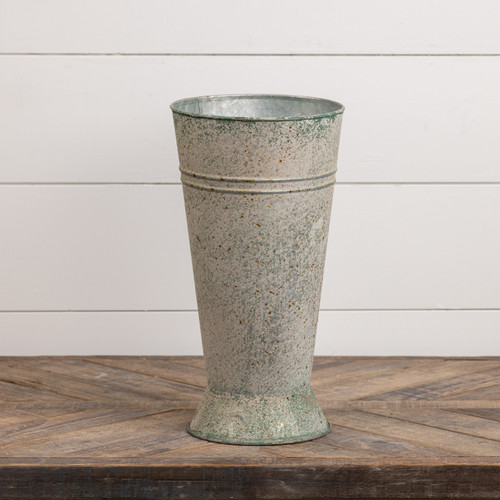 15" TALL GALVANIZED BUCKET