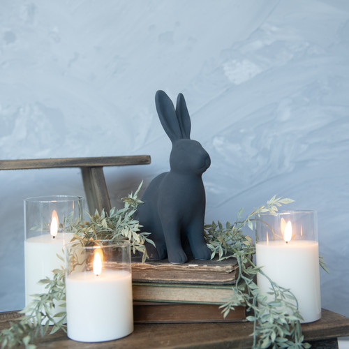 BLACK UPRIGHT BUNNY - Ragon House