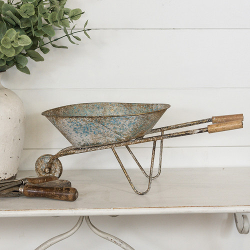 21.5" METAL WHEELBARROW
