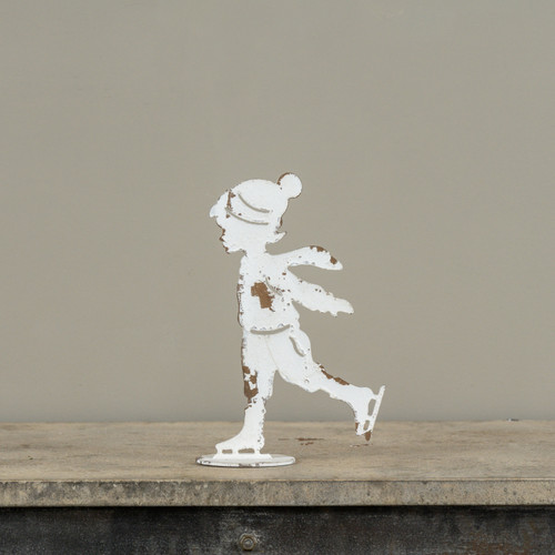 9" SKATING CHILD TABLETOP SILHOUETTE
