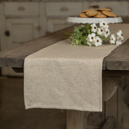 6' OATMEAL TABLE RUNNER