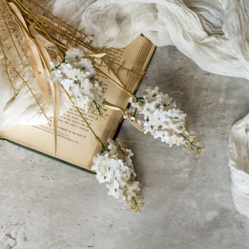 21.75" GREY CONE WILDFLOWER SPRAY