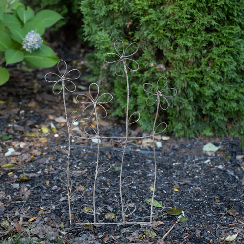 DAISY GROUPING GARDEN STAKE