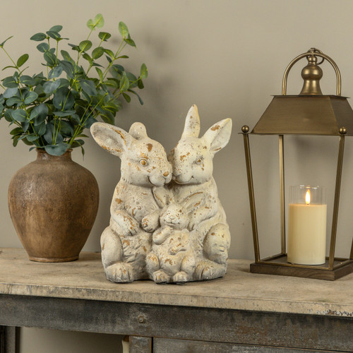 CREAM & GOLD BUNNY FAMILY