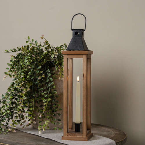 19.75" LANDON TAPER CANDLE LANTERN