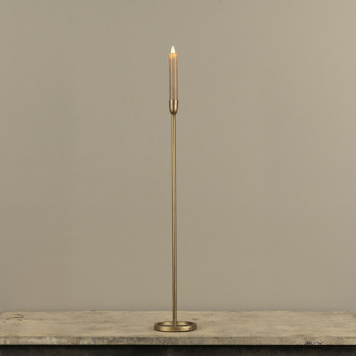 23.25" GOLD NEWTON TAPER CANDLESTICK