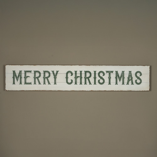 63.5" HORIZONTAL MERRY CHRISTMAS SIGN