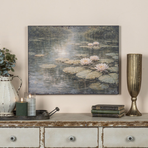 24" LILYPAD LAKE PRINT