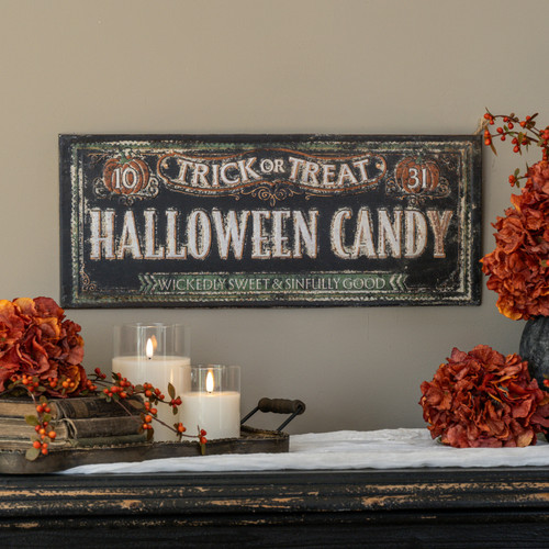 HALLOWEEN CANDY SIGN