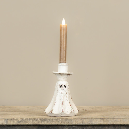 6.5" GHOST TAPER CANDLE HOLDER