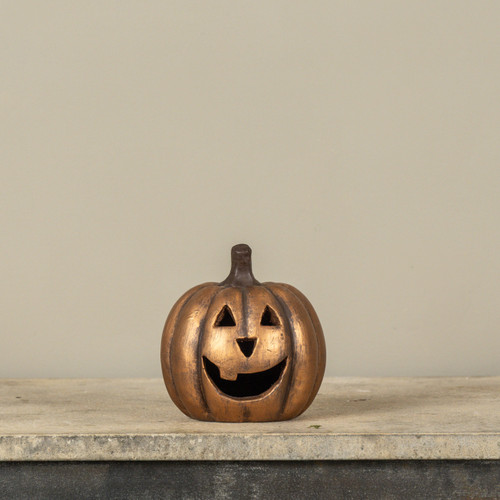 5.5" GOLD BIG MOUTH PUMPKIN