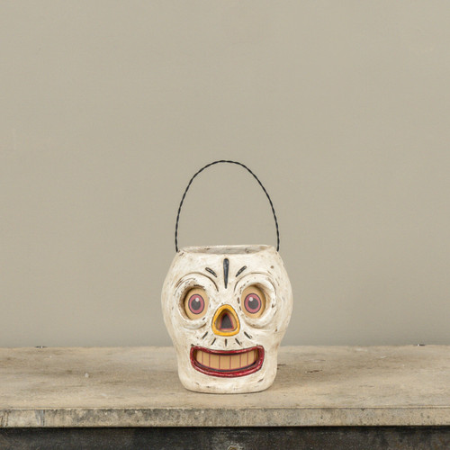 SKELETON CANDY CONTAINER W/ HANDLE