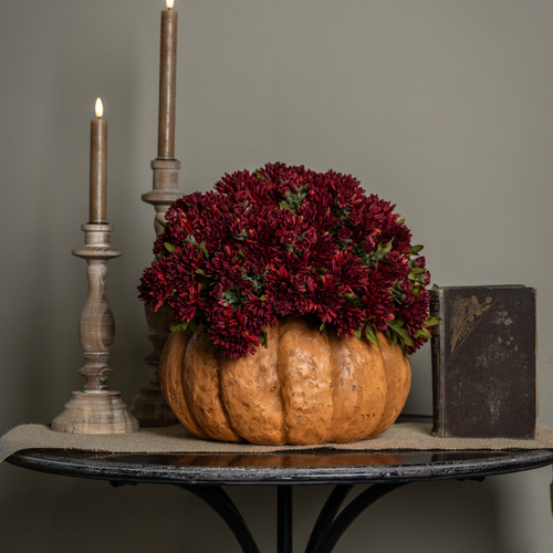 6.5" TERRACOTTA PUMPKIN PLANTER