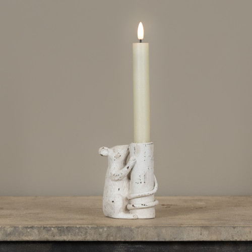 4.25" MOUSE TAPER CANDLE HOLDER