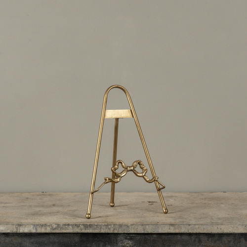 GOLD BOW MINI EASEL