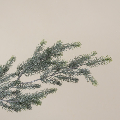 44" GLITTERED PINE SPRAY