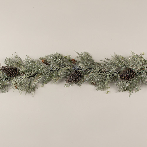 6' CEDAR & MIXED PINE GARLAND