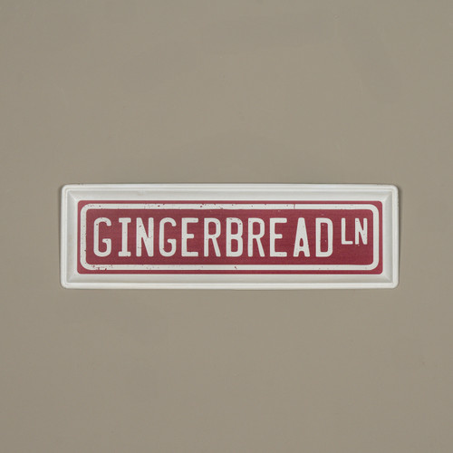 20" GINGERBREAD LANE SIGN