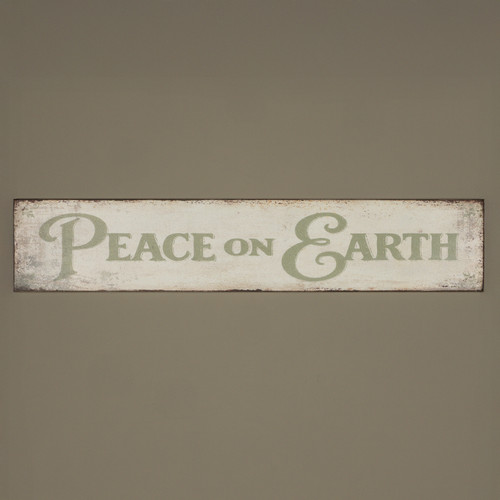 48.5" PEACE ON EARTH SIGN