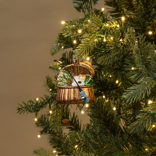 FISHING BASKET ORNAMENT