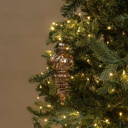 7" MOCHA FINIAL ORNAMENT