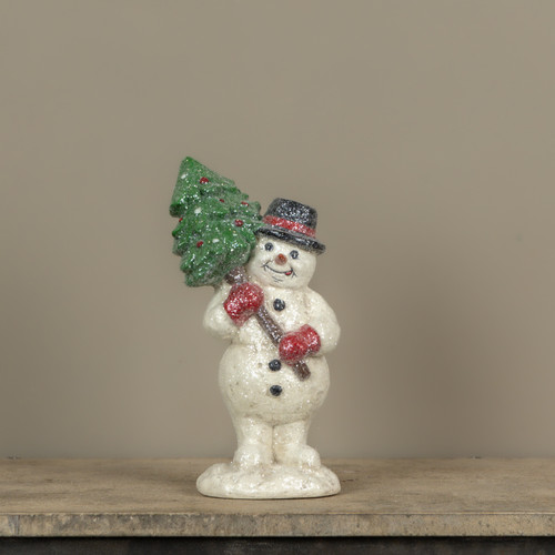 12" CHRISTMAS TREE SNOWMAN