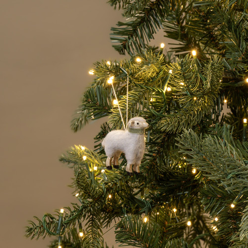 2.25" PRIMITIVE SHEEP ORNAMENT