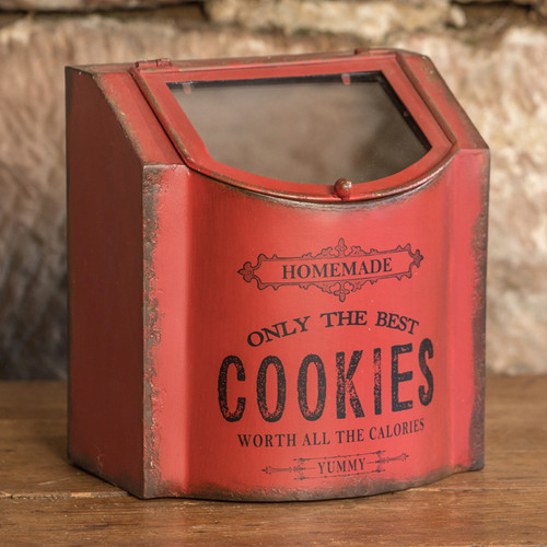 RED COOKIE BOX