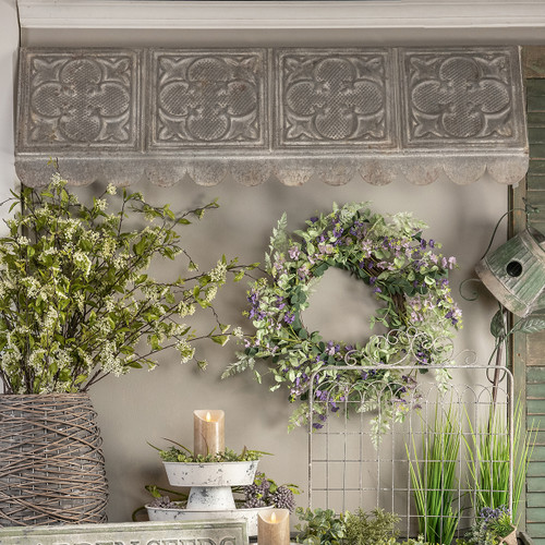 48" GREY TILE AWNING