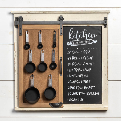 24" KITCHEN CONVERSION CORK & CHALKBOARD