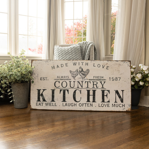 48" COUNTRY KITCHEN SIGN