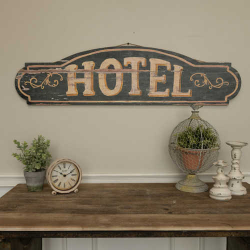 VINTAGE HOTEL SIGN