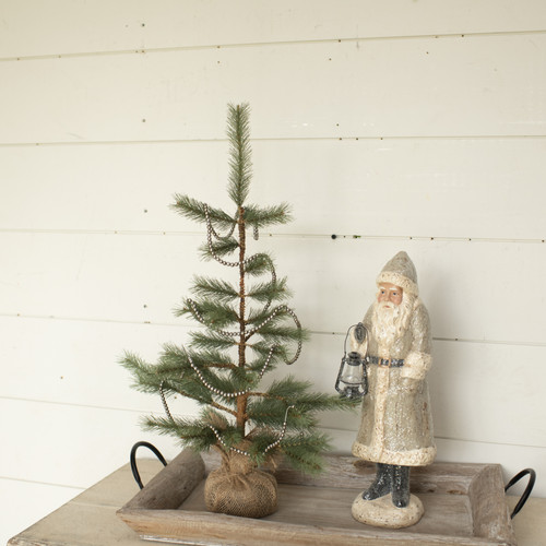 24" FOXTAIL PINE TREE W/BURLAP BASE