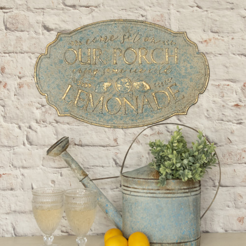 OUR PORCH LEMONADE PLAQUE