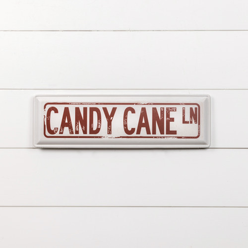 20" CANDY CANE LN SIGN
