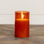 5" SIENNA GLASS 3D FLAME CANDLE
