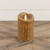 5" MOVING FLAME BEIGE PILLAR CANDLE