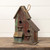 BROWN & GREEN TWO ENTRY BIRD HOUSE