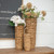 SET/ 3 TAN GRASS WALL BASKETS