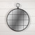 ROUND GRID MIRROR