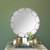 32.25" SCALLOPED ROUND MIRROR