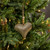 HANGING GOLD HEART ORNAMENT