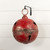 12" RED STAR SLEIGH BELL