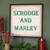 16" SCROOGE & MARLEY SIGN