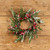 16" SNOWY EVERGREEN W/ RED BERRY WREATH