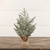 12" SNOWY PINE TREE W/ BURLAP BASE