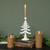10" WHITE PINE TREE TAPER CANDLE HOLDER